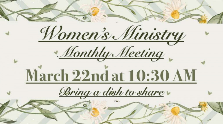 2026-03-22 Women's Meeting