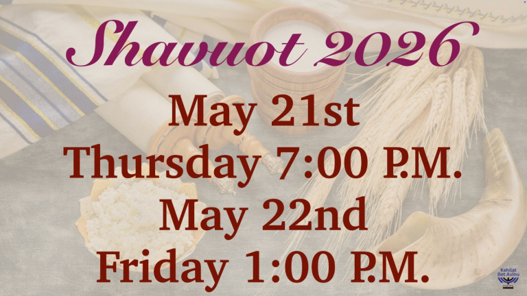 2026-05-21 shavuot